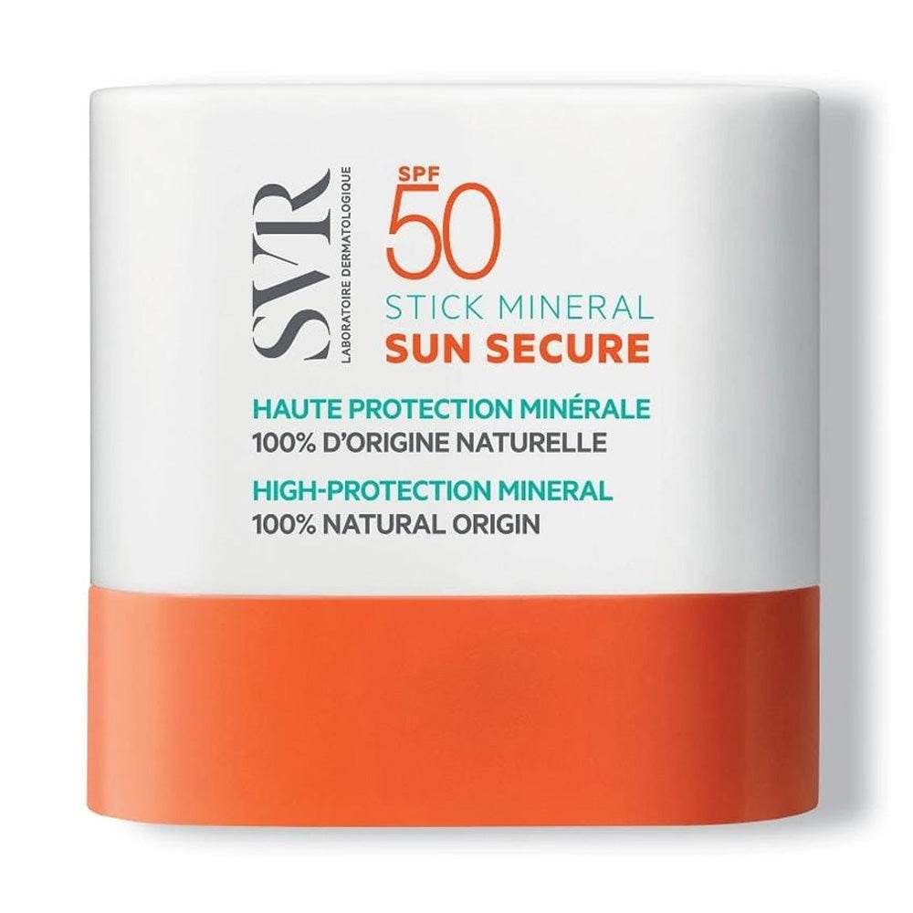 Sun Secure Stick Minéral SPF50 Protection Zones Sensibles 10g