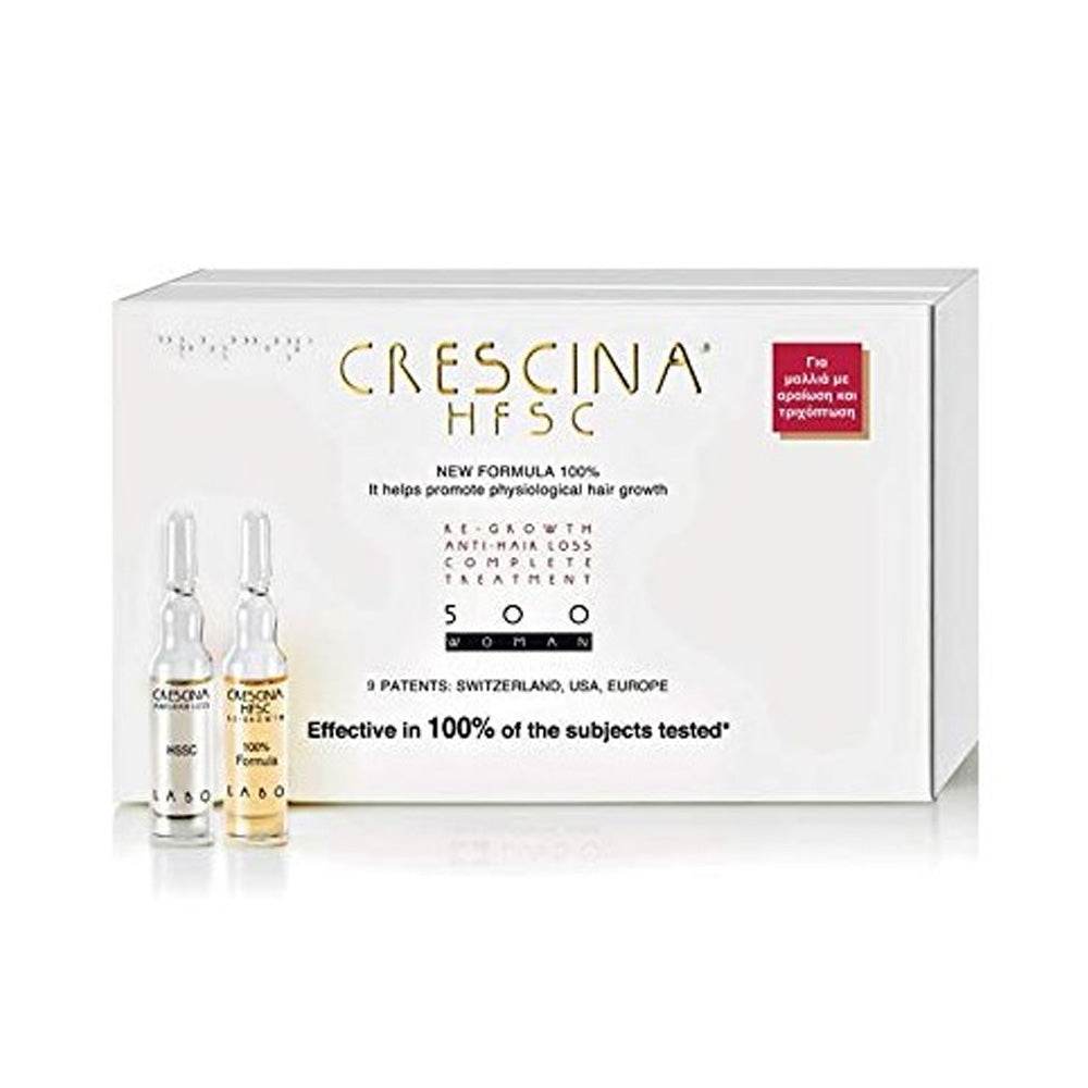 Transdermic Complete Treatment 500 Women 10+10 x 3.5ml Anti-Chute Croissance