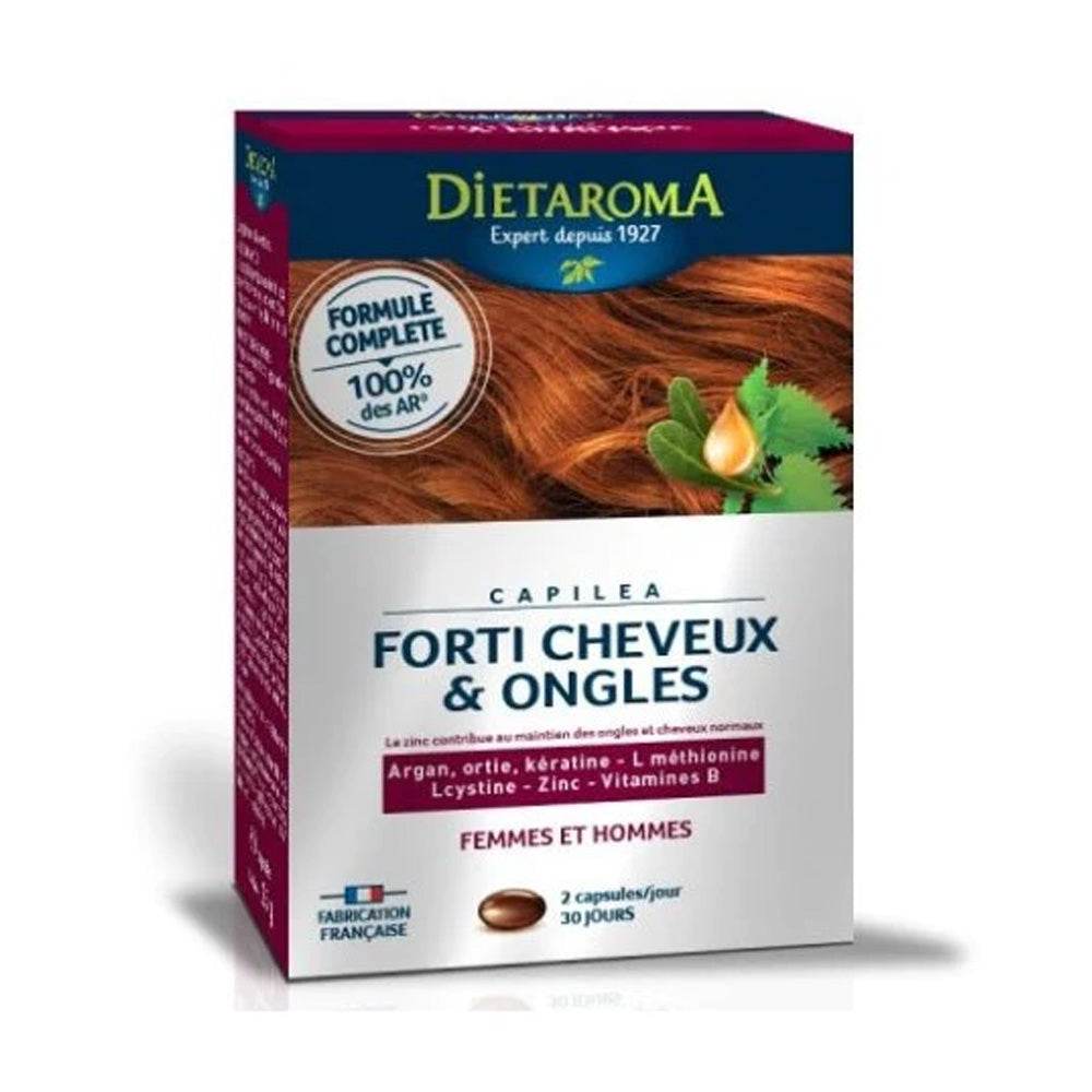 Capilea Forti Cheveux Et Ongles 60 Capsules 