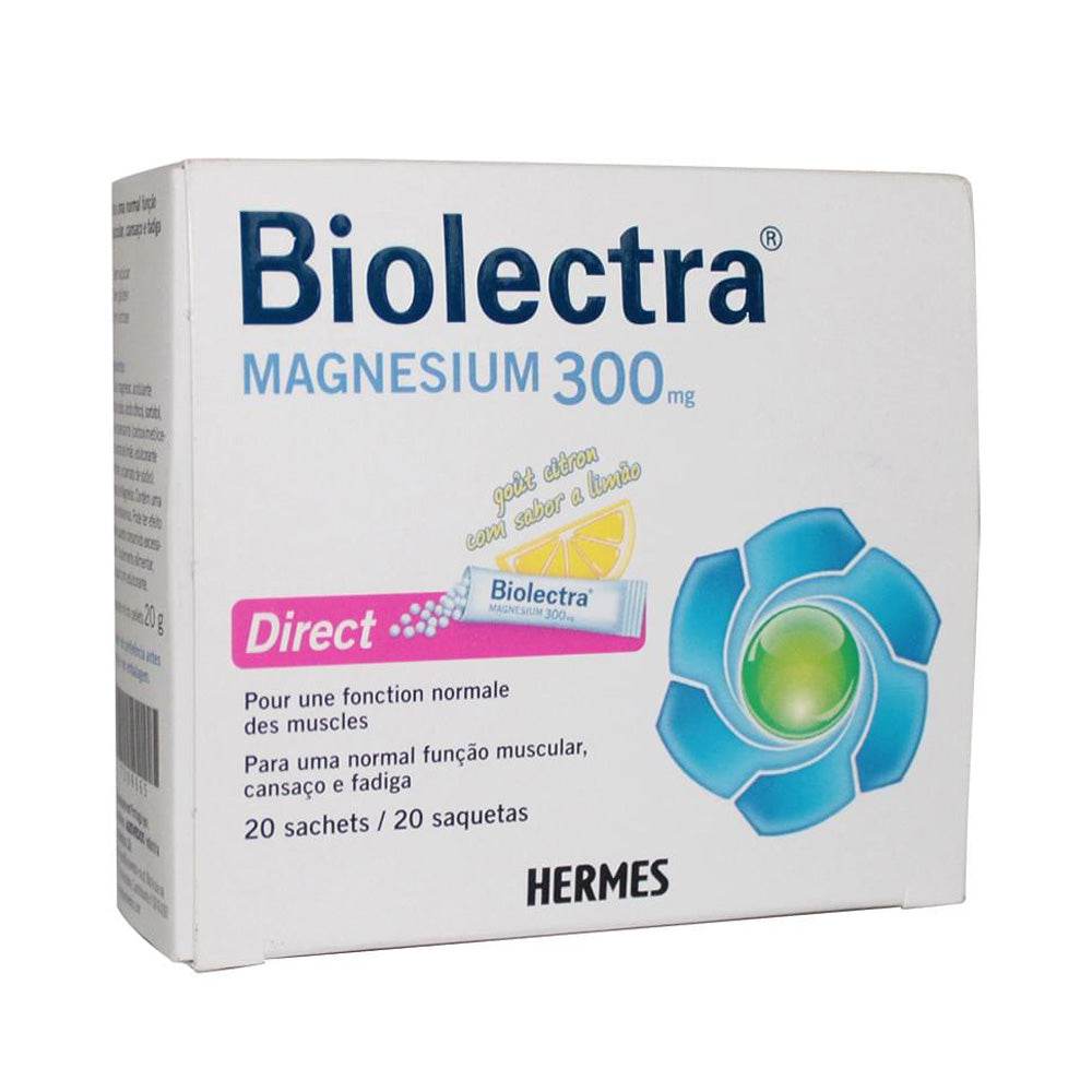 Magnésium Direct 20 Sachets de 300 mg