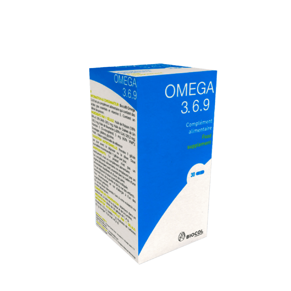 Omega 3.6.9 30 Gélules Circulation