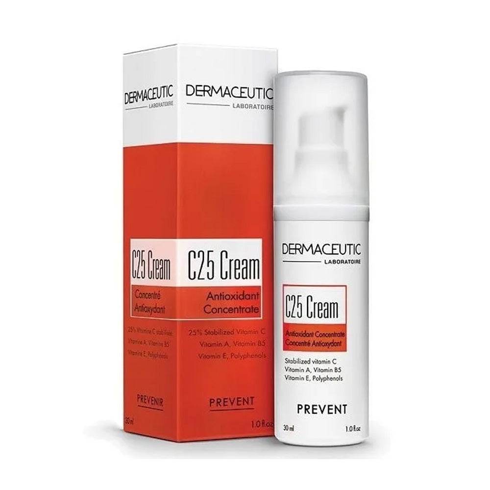C25 Crème 30ml - Crème Vitamine C 25% Éclat Anti-Âge