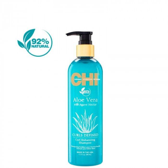 CHI Aloe Vera Shampoing 340ml - Shampooing Hydratant Naturel