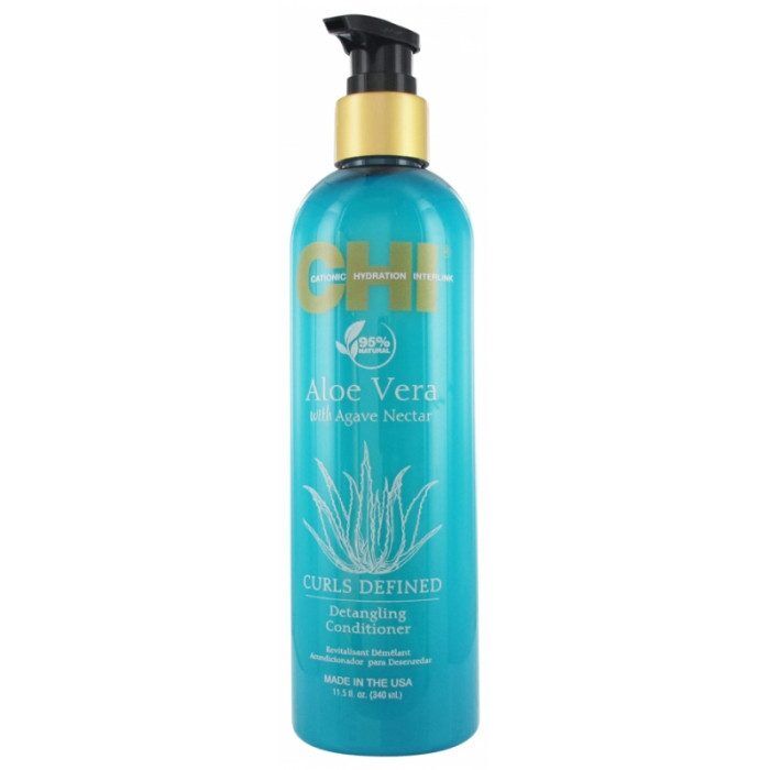 CHI Aloe Vera Detangling Conditioner 340ml - Après-Shampooing Démêlant