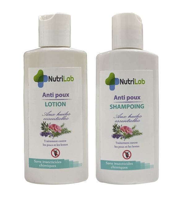 Anti Poux Lotion Et Shampoing 125ml Pack 2en1