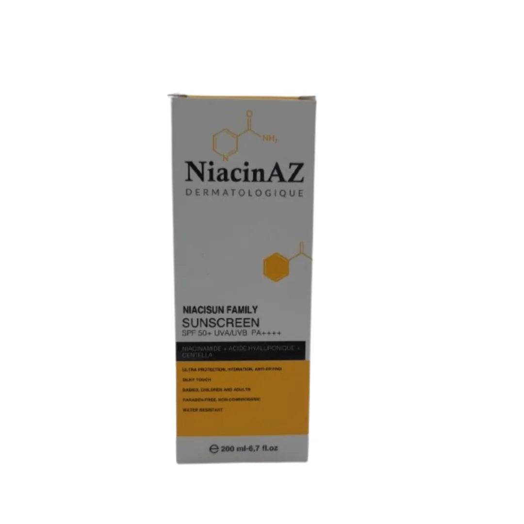 Niacinaz Niacisun Family Écran Solaire Spf50+ Protection Solaire Haute Famille Premium