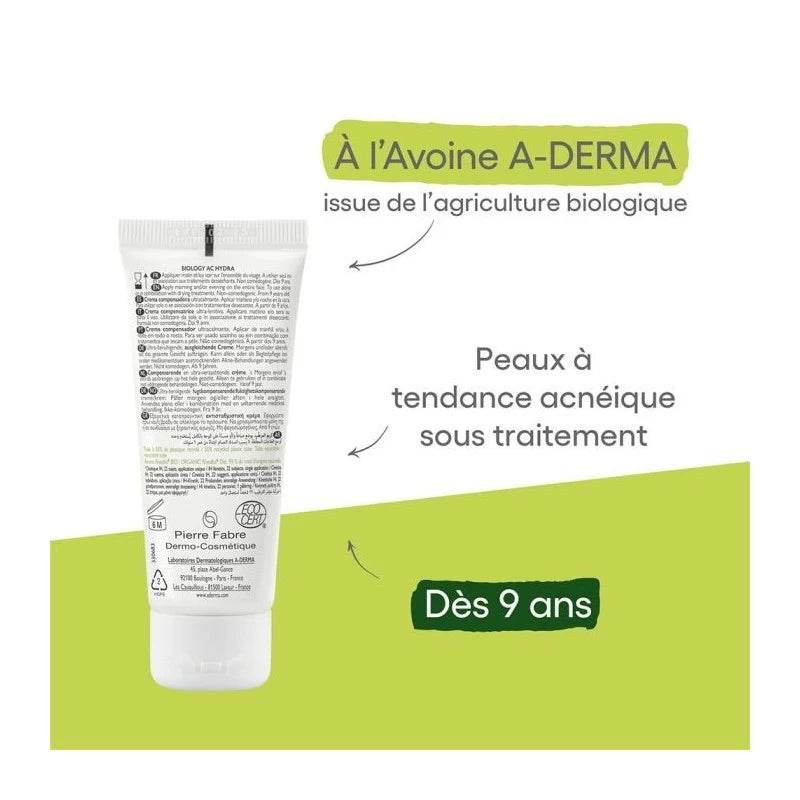 BIOLOGY AC Hydra Hydratante Compensatrice 40ml - Peaux Acnéiques thumbnail 4