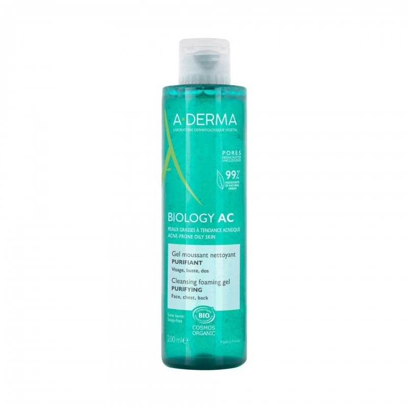 BIOLOGY AC Gel Moussant Nettoyant Purifiant 200ml - Peaux Acnéiques thumbnail 1