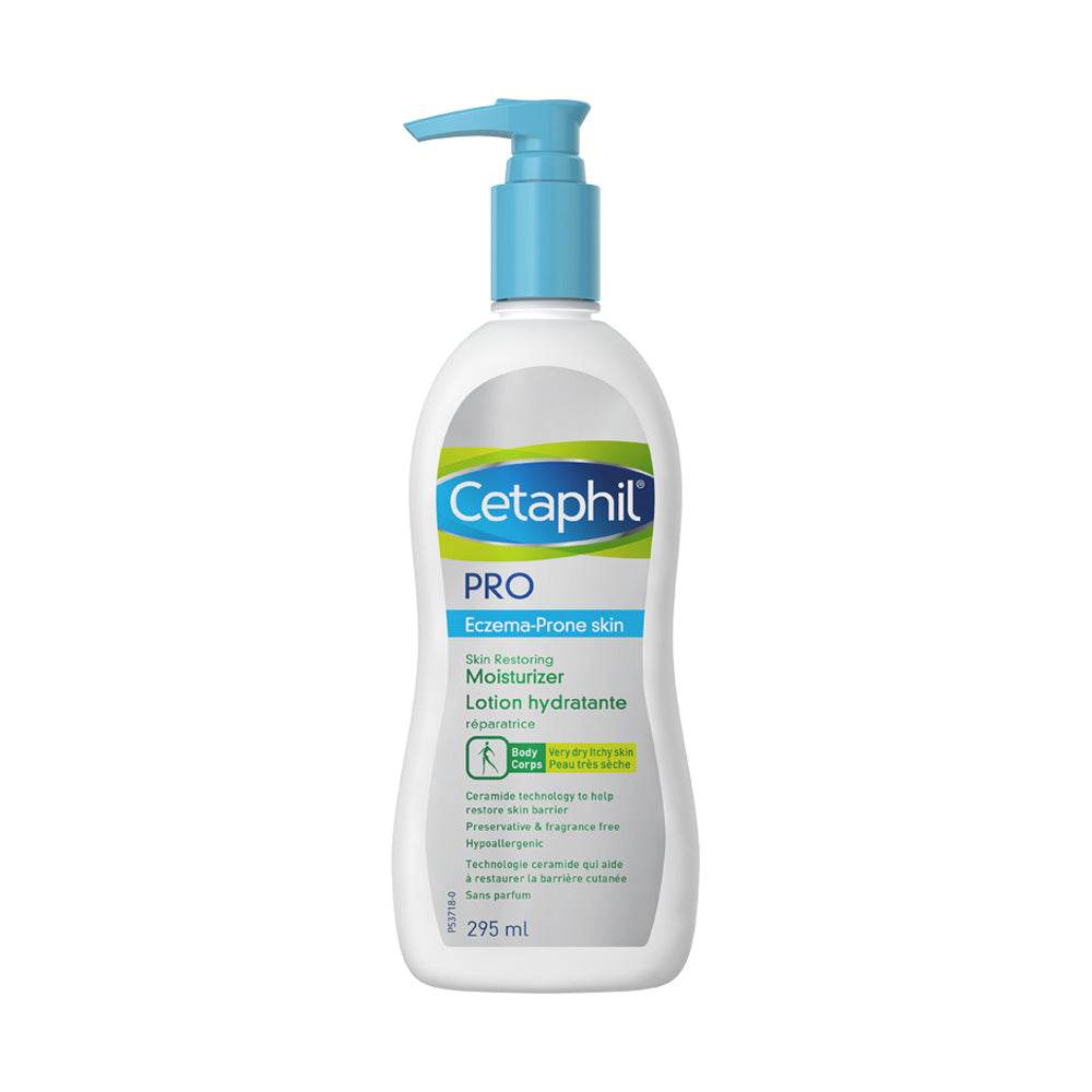 Cetaphil Pro Eczema Lotion Hydratante 295ml Soin Apaisant Peau Atopique
