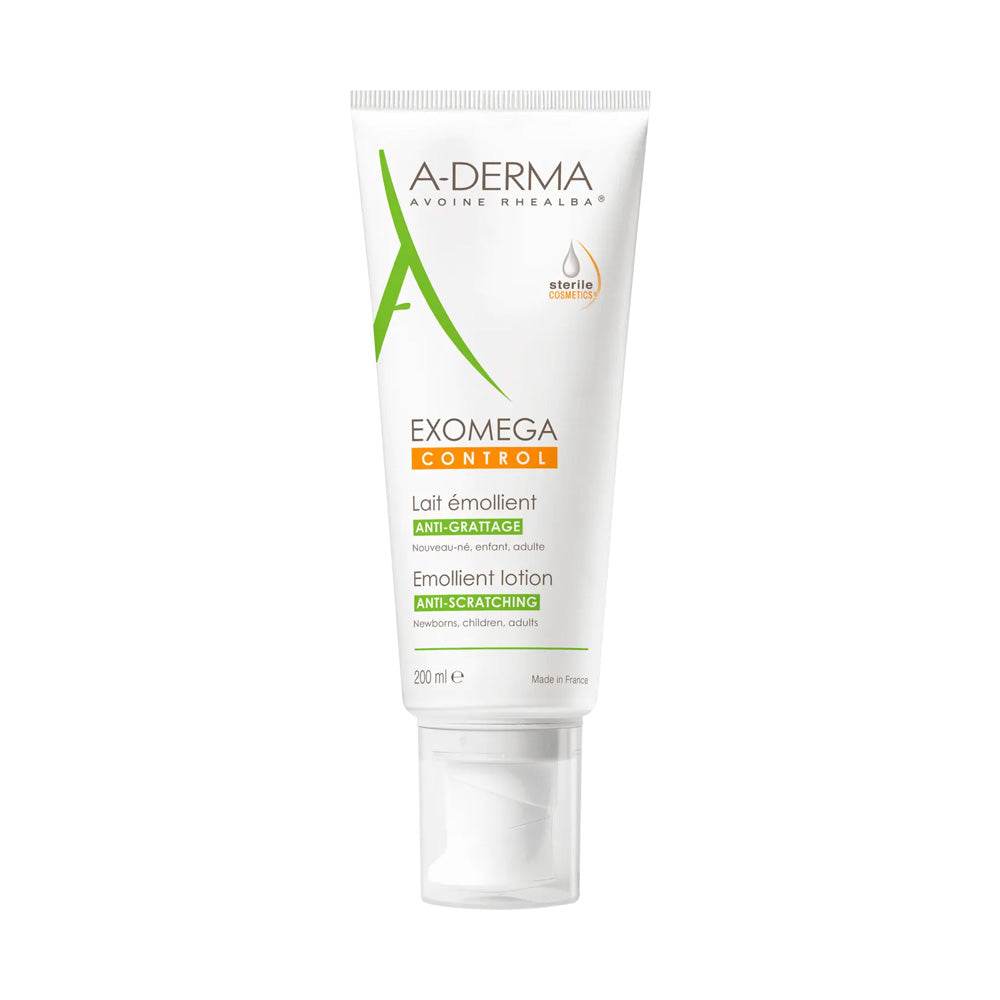 Exomega Control Lait Émollient Anti-grattage 200ml - Peaux Atopiques
