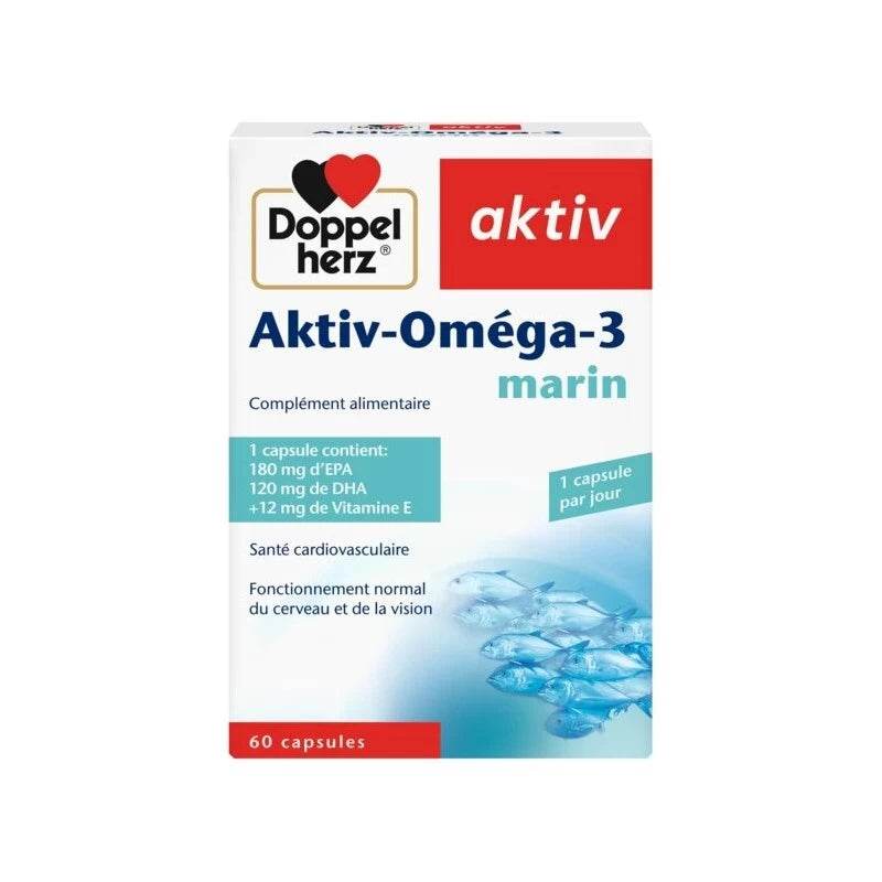 Aktiv-oméga-3 Marin 60 Capsules