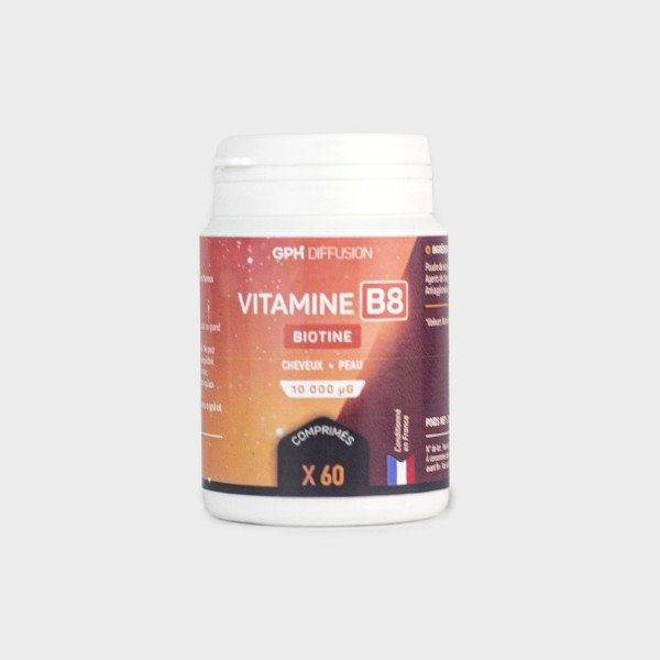 Vitamine B8 Biotine 60 Comprimés