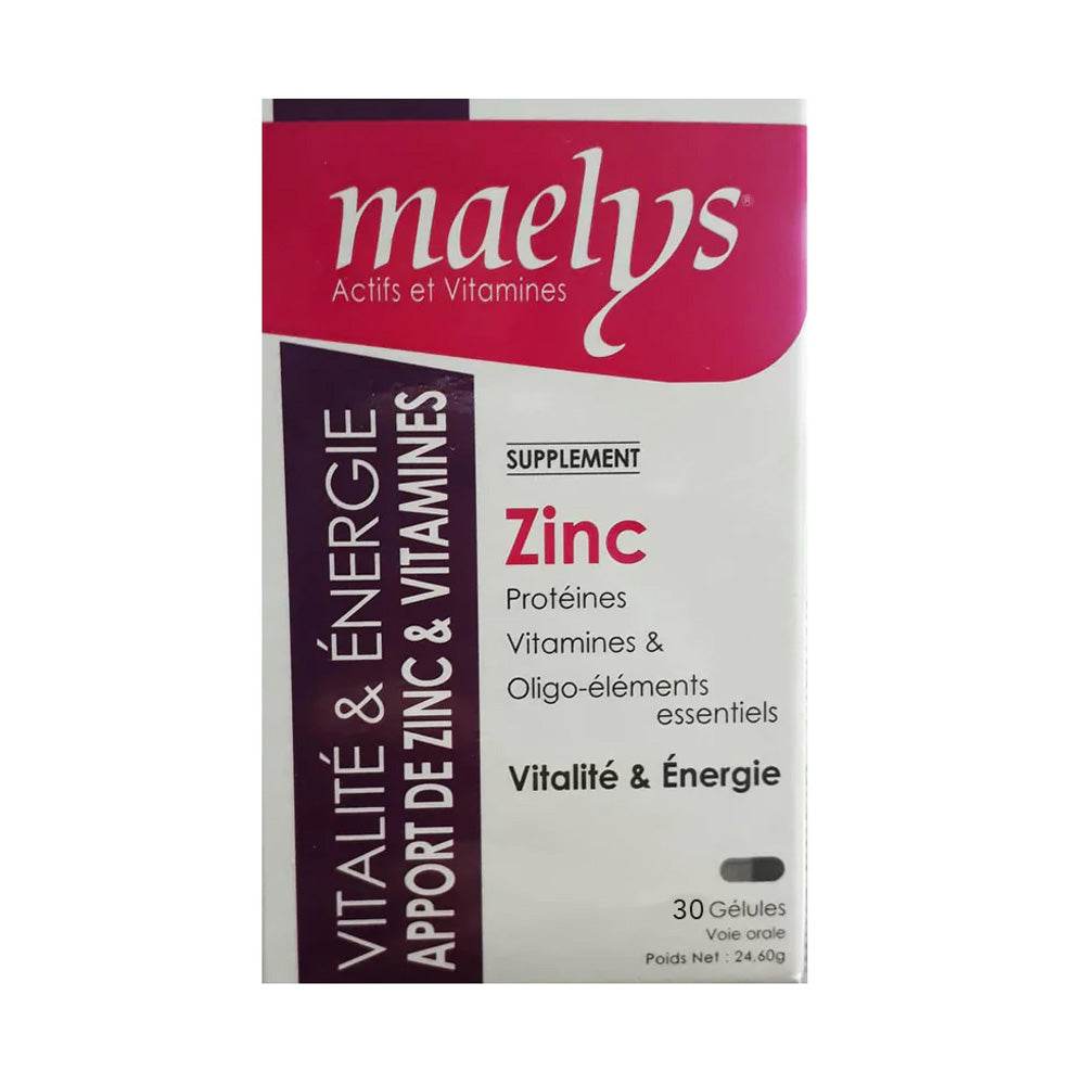Zinc Et Vitamine B 30 Gélules