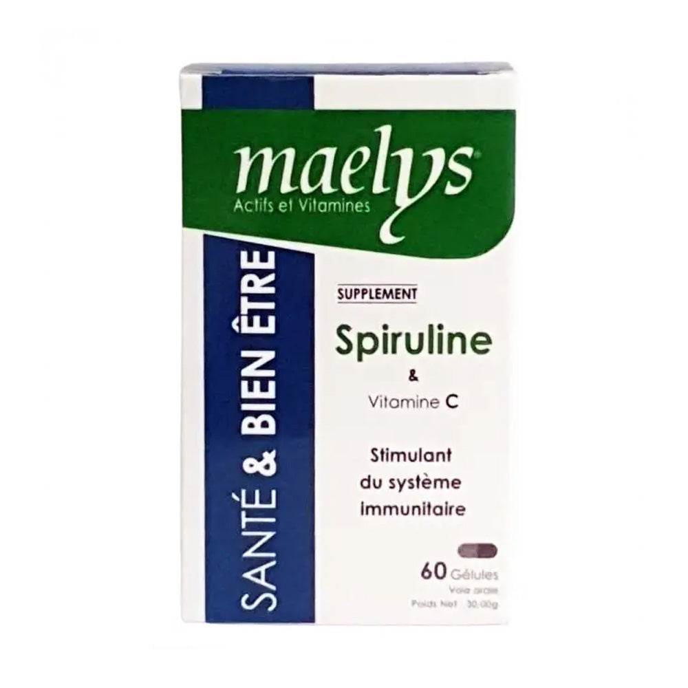 Spiruline Et Vitamine C 60 Gélules