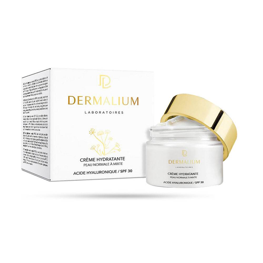 Dermalium Crème Hydratante Pour Peaux Normales à Mixtes SPF 30 50 ml