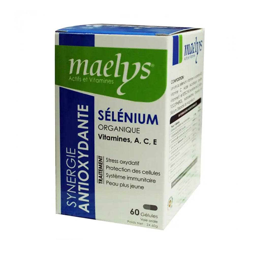 Sélénium Vitamine A, C, E 60 Gélules