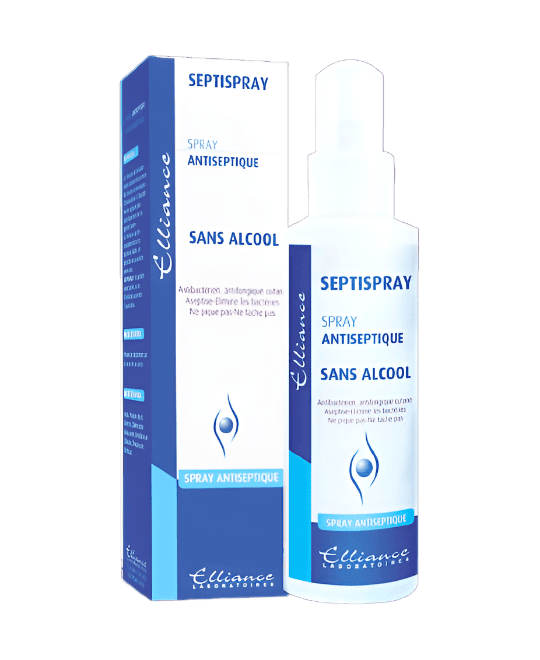 SPRAY ANTISEPTIQUE 125ML - Solution Désinfectante Haute Performance