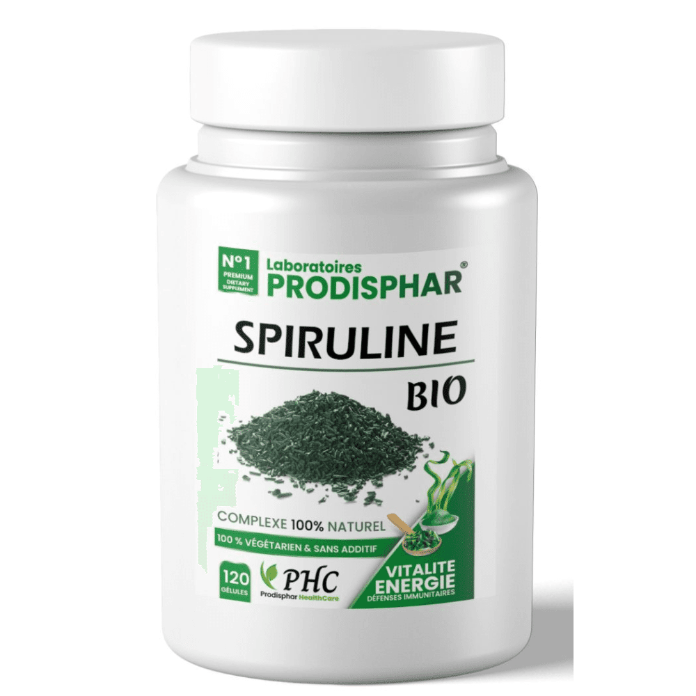 Spiruline Bio 120 gélules