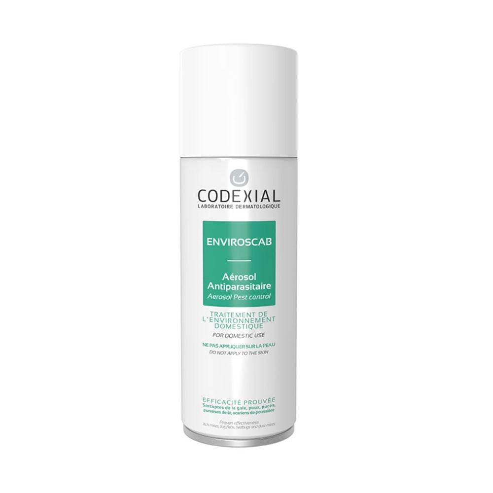 Codexial Enviroscab Aérosol Antiparasitaire Environnement 200ml