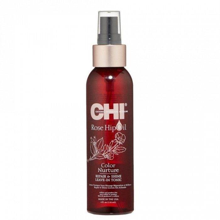 Rose Hip Oil Repair & Shine Leave-In Tonic 118ml - Tonique Sans Rinçage
