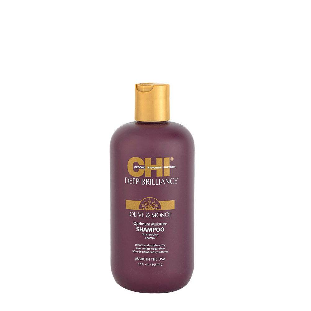 Chi Deep Brilliance Shampoing 355ml - Shampooing Éclat Intense