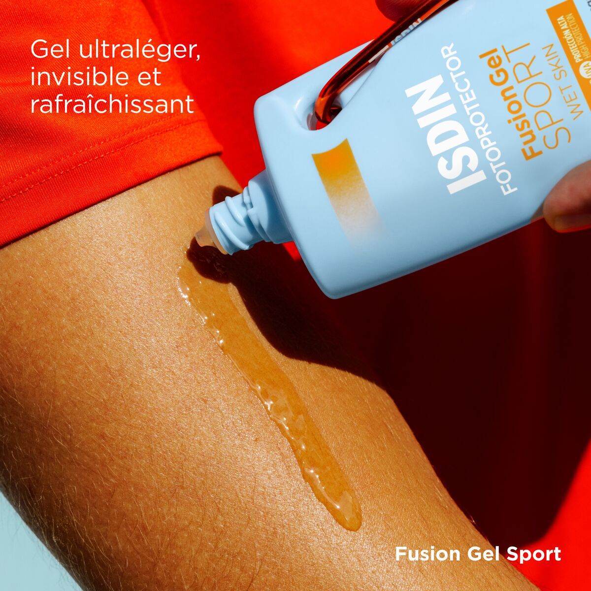 Fotoprotector Fusion Gel Sport Spf50+ 100ml - Protection Solaire Sport Zones Poilues