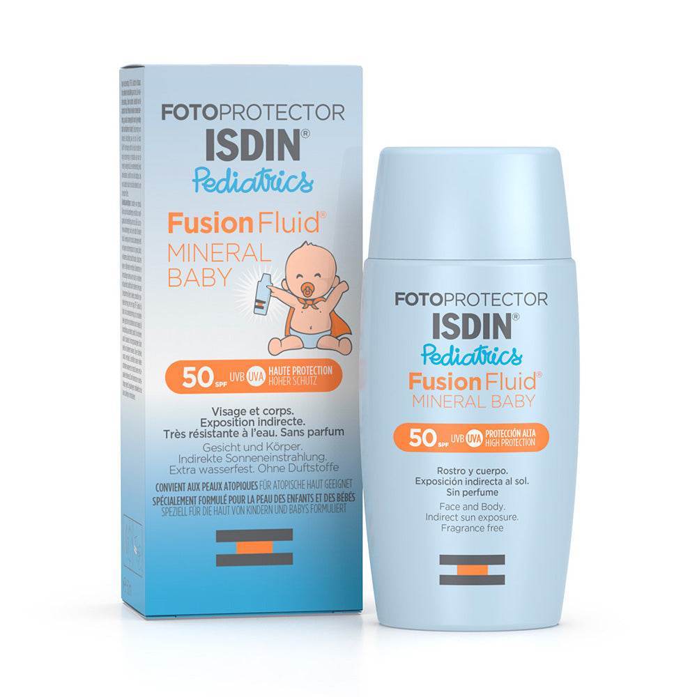 Fotoprotector Fusion Fluid Minéral Pediatrics Spf50+ - Protection Solaire Enfants Minérale