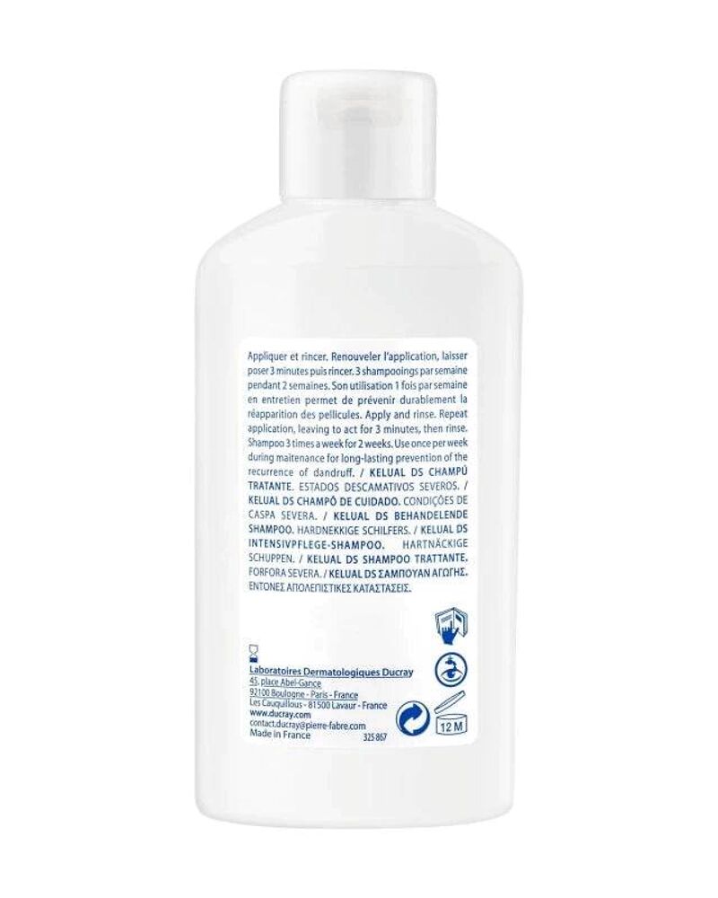 Kelual Ds Shampooing 100ml - Anti-pellicules Dermatite Séborrhéique