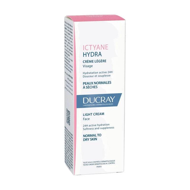 Ictyane Hydra Crème Légère Visage 40ml - Peaux Normales À Sèches