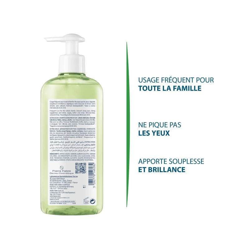 Extra Doux Shampooing Dermo- Protecteur 400ml - Usage Quotidien thumbnail 3
