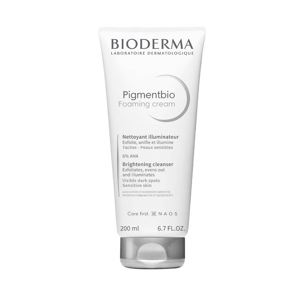 Bioderma Pigmentbio Foaming Cream Nettoyant Dépigmentant Taches Brunes 200ml