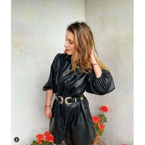 Ceinture très chic-noir double thumbnail 1