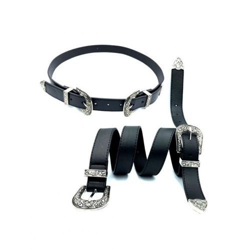 Ceinture très chic-noir double thumbnail 2