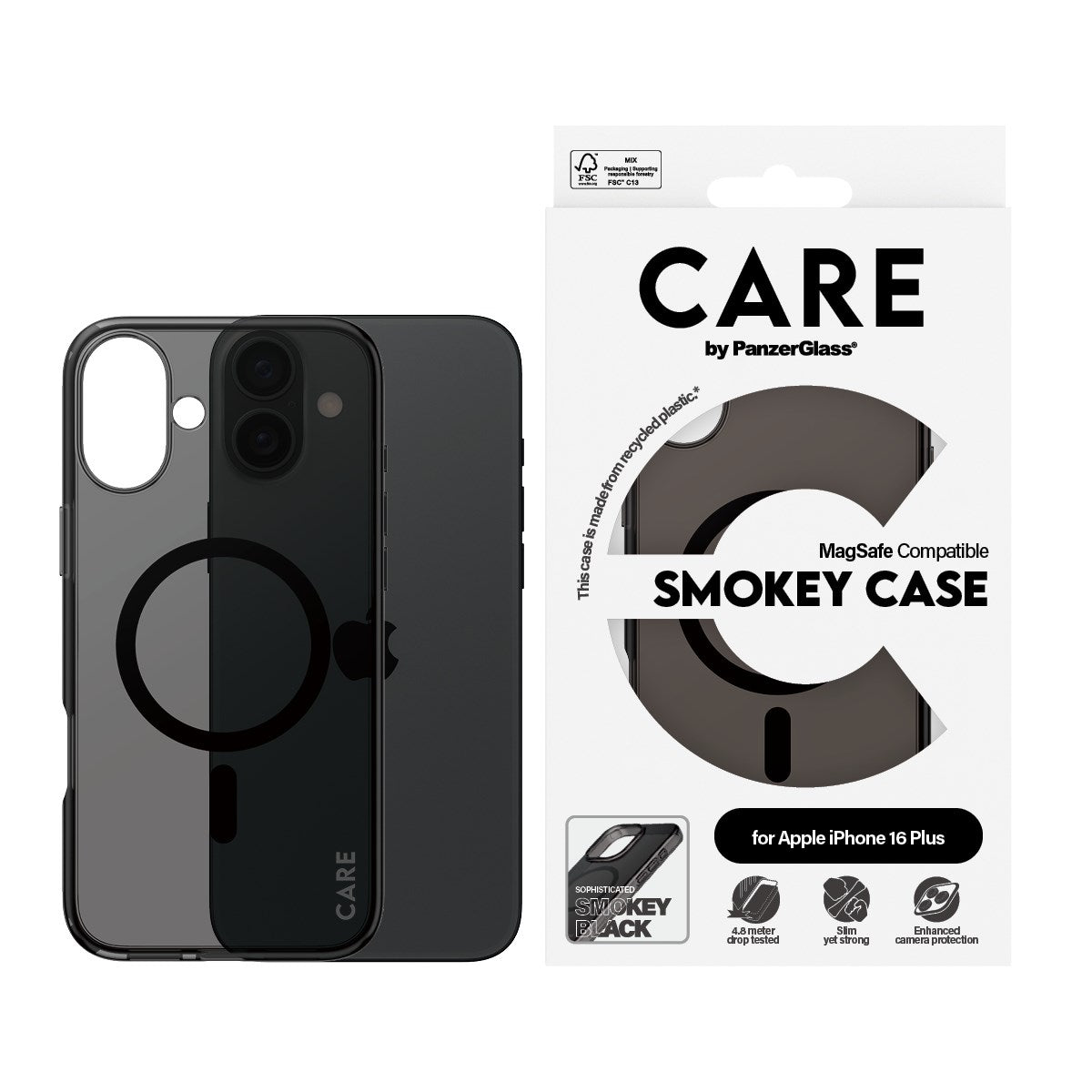 Case Flagship Urban Combat Black MagSafe iPhone 16