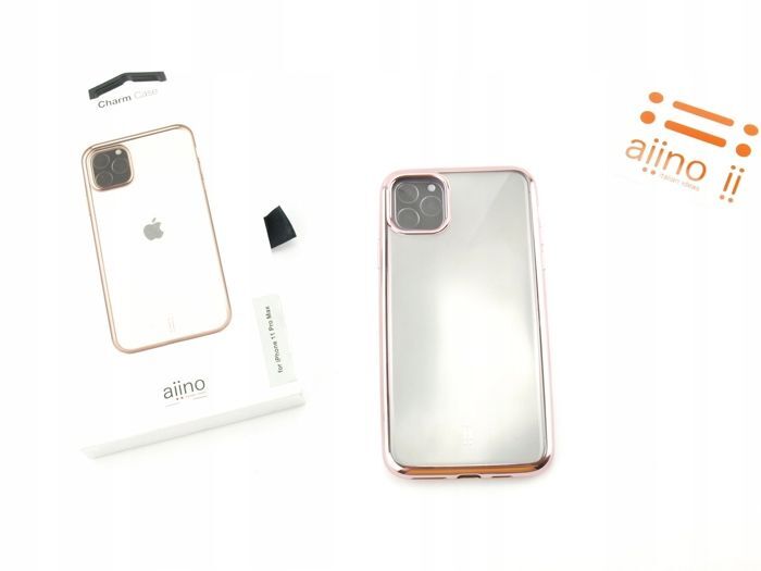 Charm Coque Rose Gold pour iPhone 11 Pro Max