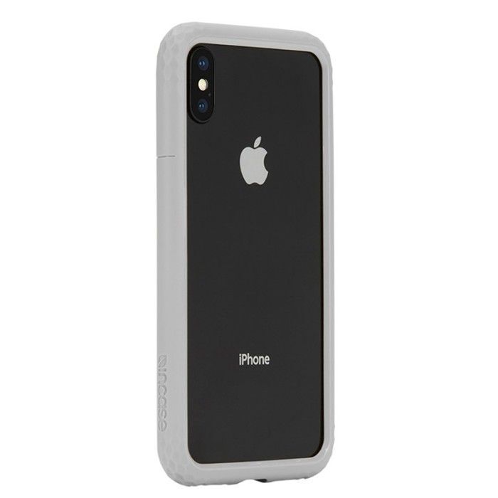FRAME CASE pour iPhone X - Bumper - Gris Clair