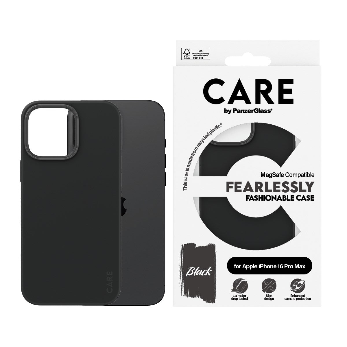 Case Fashion Black iPhone 16 Pro Max