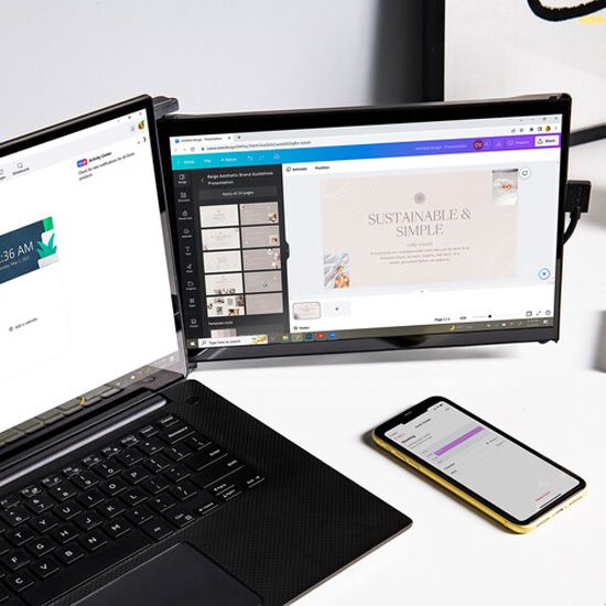 Ecran portable 14,1 Mobile Pixels Duex Max DS Full HD