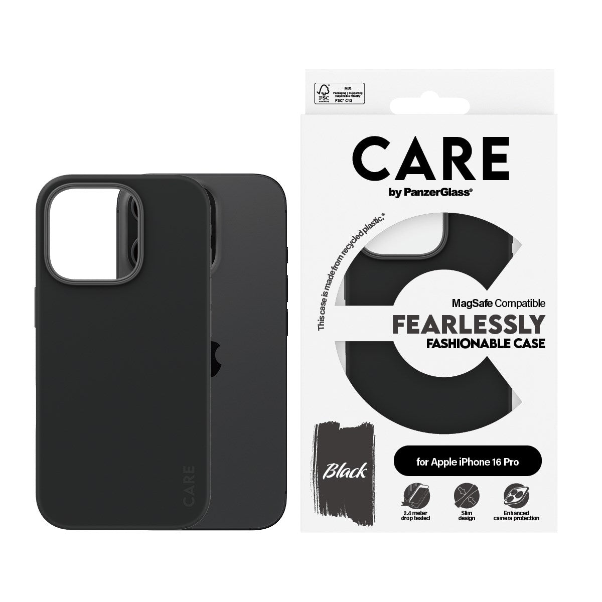 Case Fashion Black iPhone 16 Pro