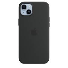 Coque en silicone avec MagSafe pour iPhone 14 Plus - Minuit
