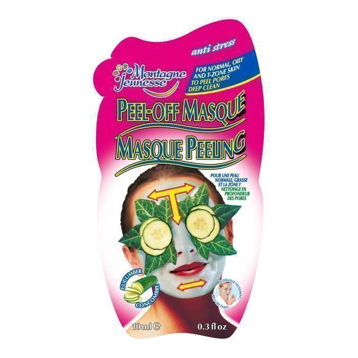Masque Facial - Montagne - Concombre - sans Sulfate - Tous Types de Peau
