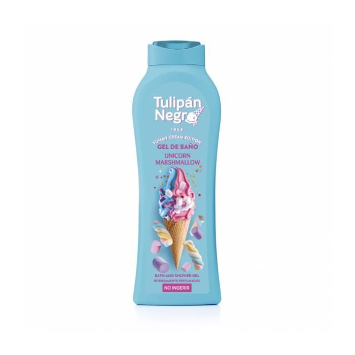 Gel Douche - Yummy Crème Glacée Marshmallow - 650 Ml - Vegan - Hydratant