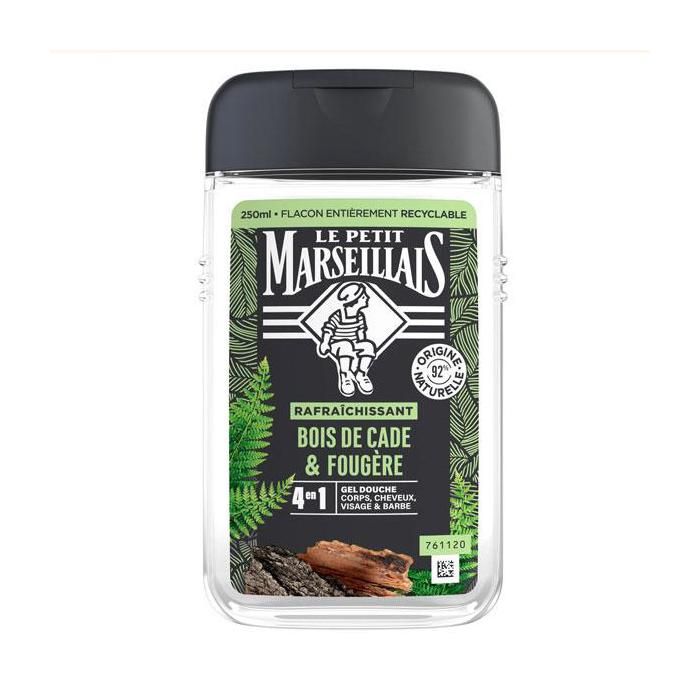 Le Petit Marseillais Gel Douche Homme Bois de Cade &amp; Fougère 250ml