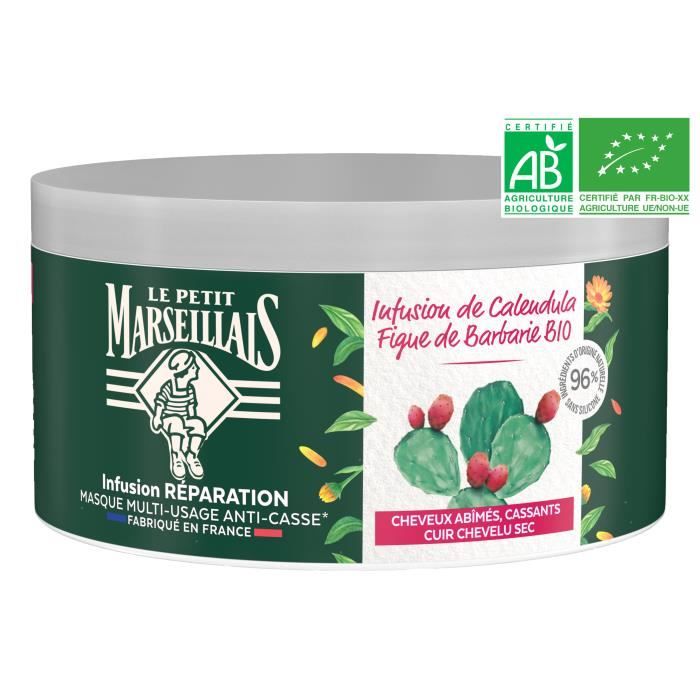 Masque Infusion Réparation Calendula Et Figue De Barbarie Bio