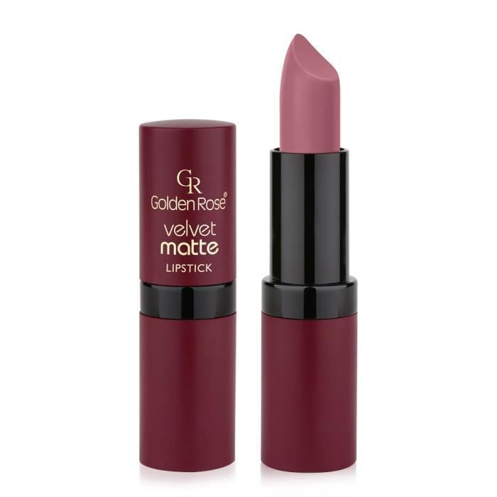 Rouge à Lèvres - Velvet Matte - Couleur 02 - Mat - Hydratant