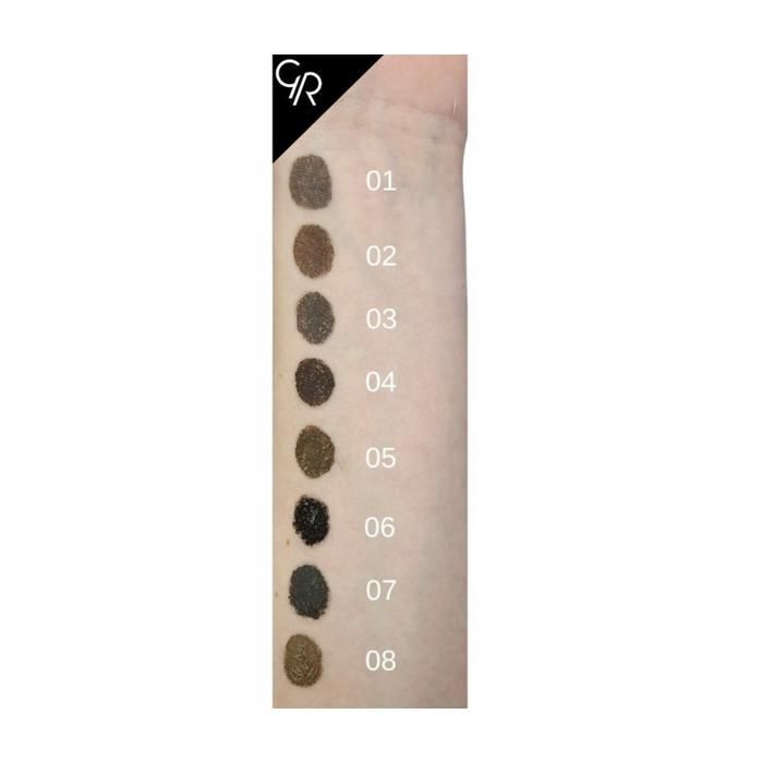 Mascara à Sourcils - Golden Rose - Brow Color - 06 Brun Clair - Application Facile - Non Waterproof