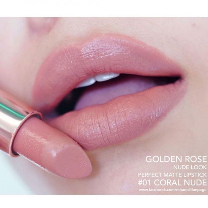Rouge à Lèvres Mat Nude Look-01 Coral Nude thumbnail 3