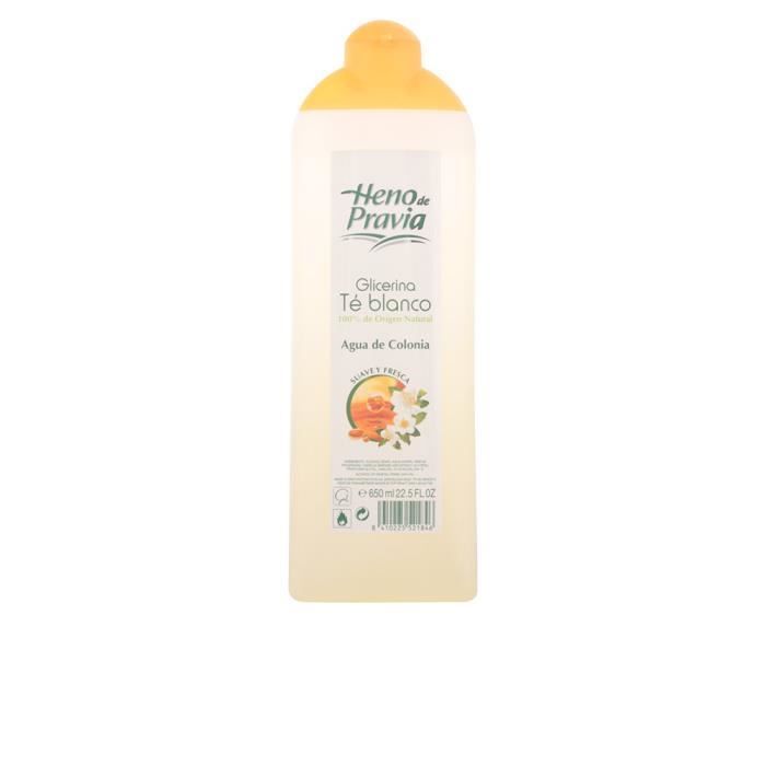 Eau de Cologne- Glycérina & Te Blanco - 650ml - Unisexe - Mixte
