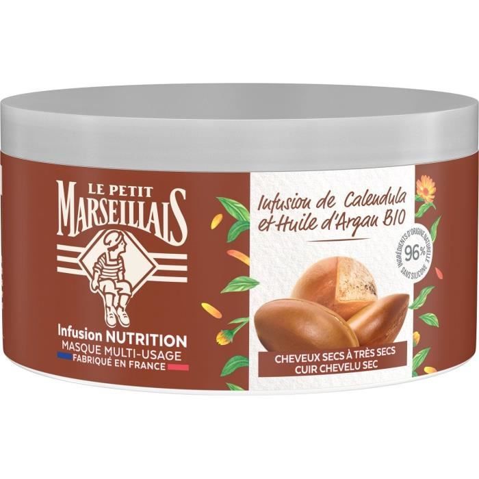 Masque Infusion Nutrition Calendula et Huile D'argan Bio