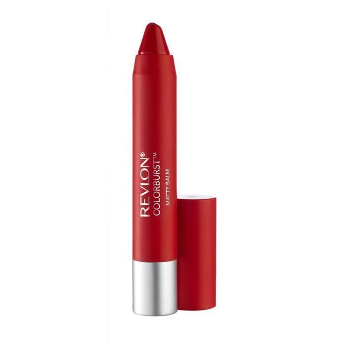 Rouge à Lèvres - Revlon - Colorburst N°240 - Baume Mat - 2,7g - Rouge Saisissant